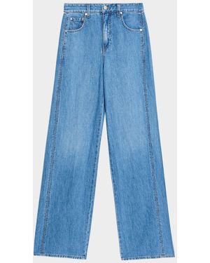 Twp West 11Th St Wide-Leg Jeans - Blue