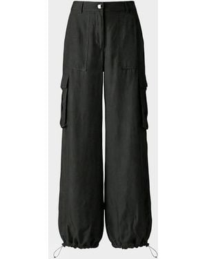 Toccin James Mid-Rise Cargo Pants - Black