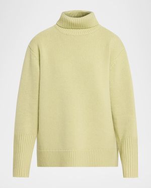 6397 Cashmere Turtleneck Sweater - Yellow