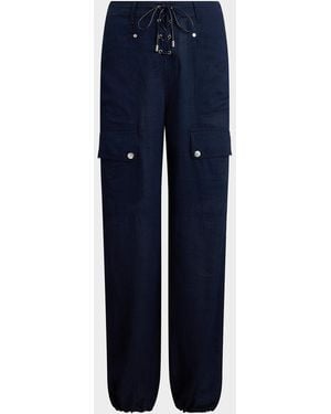Ralph Lauren Briella Ripstop Pants - Blue