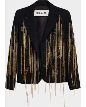 Libertine Unchained Melody Single-Breasted Jacket - Black