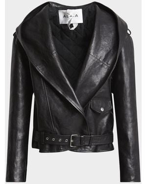 Alaïa Leather jackets for Women | Online Sale up to 36% off Alaïa Leather jackets for Women | Online Sale up to 36% off