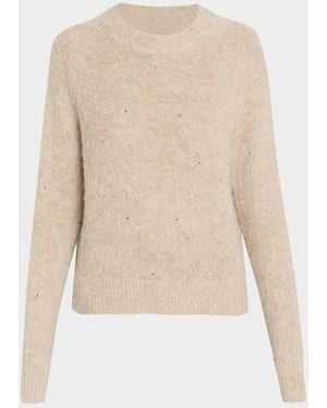 A.L.C. Frankie Brushed Alpaca Sweater - Natural