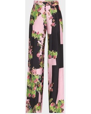 Libertine London Terrace Silk Aarons Pants - Multicolor