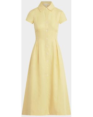 FAVORITE DAUGHTER The Sunday Best Midi Dress - Yellow
