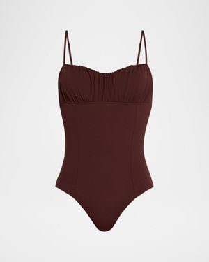 Ulla Johnson Dalila One-Piece Swimsuit - Red
