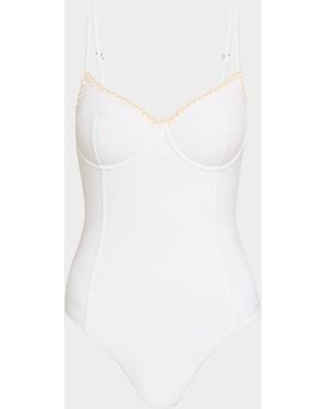 Ramy Brook Addisyn One-Piece Swimsuit - White
