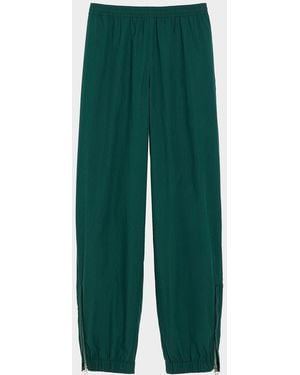 Ami Paris Apos;S Ami De Coeur Cotton-Nylon Track Pants - Green