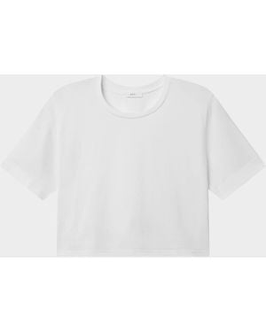 A.L.C. Kari Crewneck Tee - White