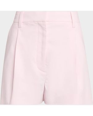 A.L.C. Winston Cotton-Blend Shorts - Pink