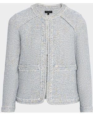 Rag & Bone Clarice Tweed Jacket - Gray