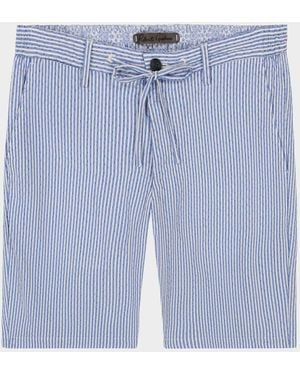 Robert Graham Fornillo Striped Shorts - Blue