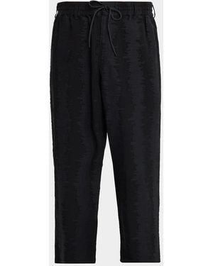 adidas X Y-3 & Apos;S Deco Stitch Jacquard Track Pants - Black