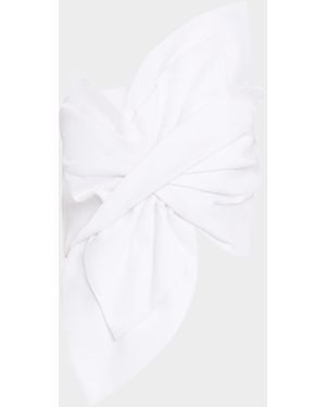 JBQ Orchid Bow Crop Top - White
