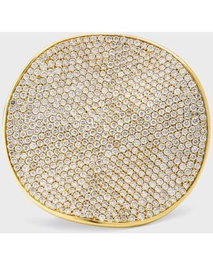 Ippolita Stardust 18K Floral Ring With Diamonds - Natural