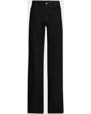 Canali Straight-Leg 90Th Anniversary Jeans - Black