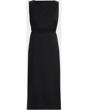 Ak Studio Tessa Sleeveless Midi Top - Black