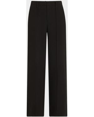Jonathan Simkhai Michelle Pintuck Cropped Pants - Black