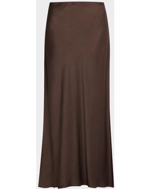 【送料&関税込】Brunello Cucinelli Satin Cady Mermaid Skirt Brunello Cucinelli Satin Cady Maxi Mermaid Skirt in Natural
