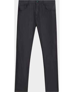 Kiton Denim Slim Fit Stretch Jeans - Blue