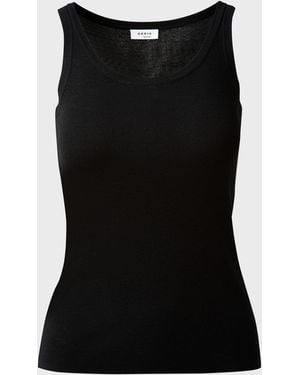 Akris Punto Knitted Wool Tank - Black