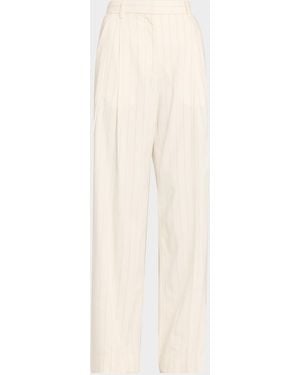 A.L.C. Winston Linen-Blend Pants - Natural