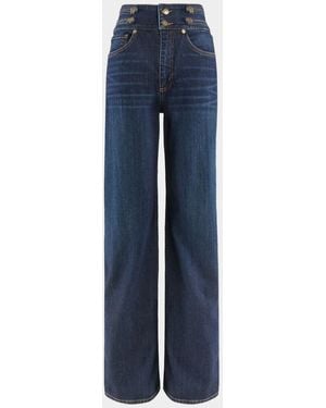 Ramy Brook Liv Wide-Leg Jeans - Blue