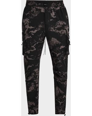 Represent 247 Tech Cargo Pants - Black