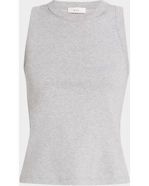 A.L.C. Hadley Classic Tank Top - White