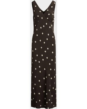 FAVORITE DAUGHTER The Anyday Anything Polka-Dot Maxi Dress - White