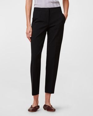 Callas Milano Charlotte Cropped Jersey Pants - Black