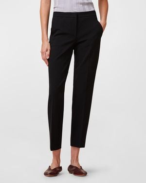 Callas Milano Charlotte Cropped Jersey Pants - Black