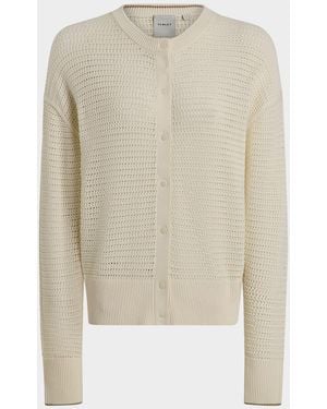 Varley Pembroke Knit Cardigan - White