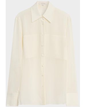 FAVORITE DAUGHTER The Sheer Sophistication Top - Natural