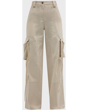Twp Cody Wide-Leg Cargo Pants - Natural