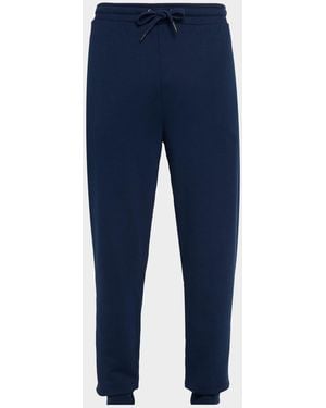 Derek Rose Apos;S Quinn Cotton Modal Lounge Pants - Blue