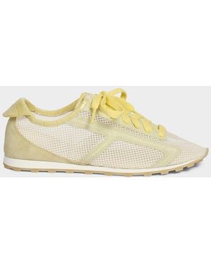 Jacquemus Les Tennis Mesh Low-Top Sneakers - Metallic