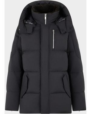 Moose Knuckles Apos;S Everest 3Q Puffer Jacket With Detachable Hood - Black