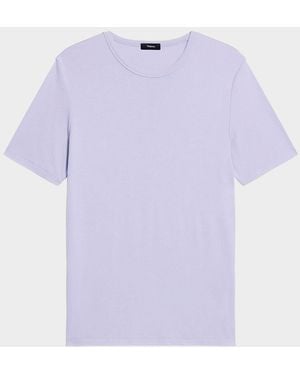 Theory Apos;S Anemon Essential T-Shirt - Purple