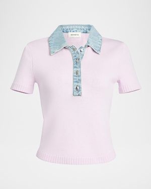 SER.O.YA Erika Knit Top - Pink