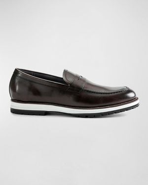 Ike Behar Represent Hybrid Loafers - Black