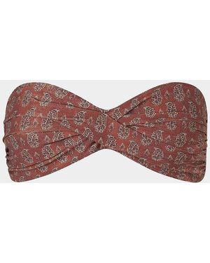Johanna Ortiz Playa Grande Sea Sprite Bikini Top - Red