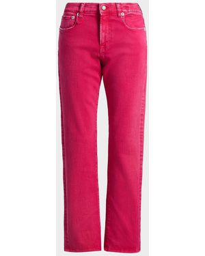 R13 Romeo Straight-Leg Jeans - Pink