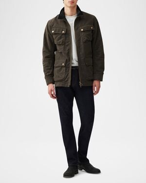 Rodd & Gunn Apos;S Aberdeen Canvas Jacket - Black
