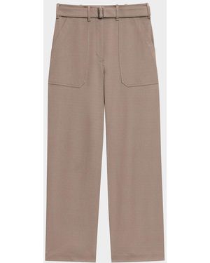Theory Twill Utility Pants - Natural