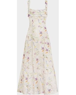 Aqua Blu Australia Adele Maxi Dress - Natural