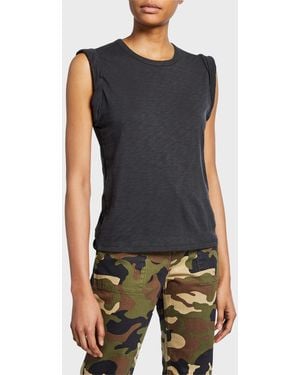 Veronica Beard Dree Muscle Tee - Blue