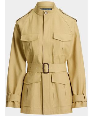 Polo Ralph Lauren Hemp-Blend Utility Jacket - Natural
