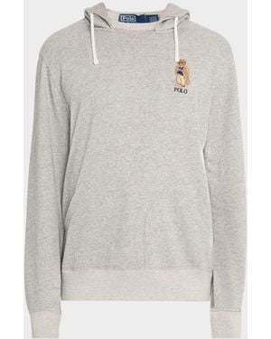 Polo Ralph Lauren Polo Bear Fleece Hoodie - Gray