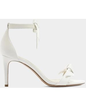 Alexandre Birman Clarita 75Mm Leather Sandals - White